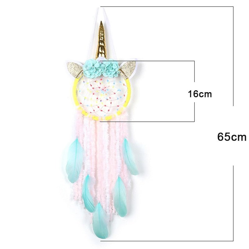 Cute Girls Unicorn Dream Catchers | Various Styles | Fairy Light Options Available