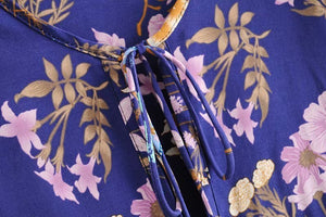 Women's Flowing Bohemian Flare Maxi Dress | S-L | Various Colours