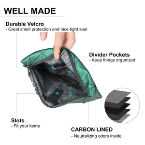 Carbon Lined Smell Proof Bag Set