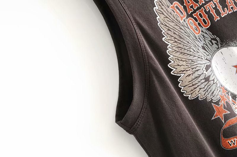 Women's Festival Loose Camo Tank Top | Outlaws | S-L