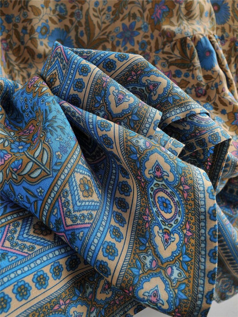 Bohemian Summer Dress | Multiple Colours | S-L