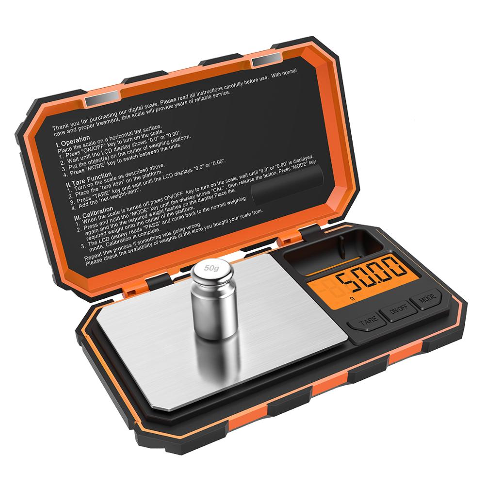 0.01g - 100g Digital Pocket Scale With Calibration Scale