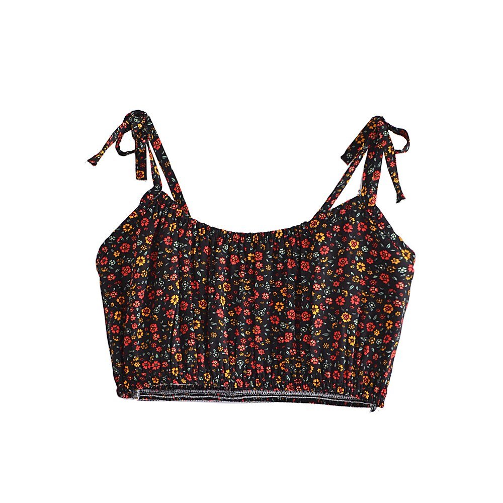 Women's Floral Bohemian Two Piece Outfit | Strapless Top + Mini Skirt | S-L | Various Colours