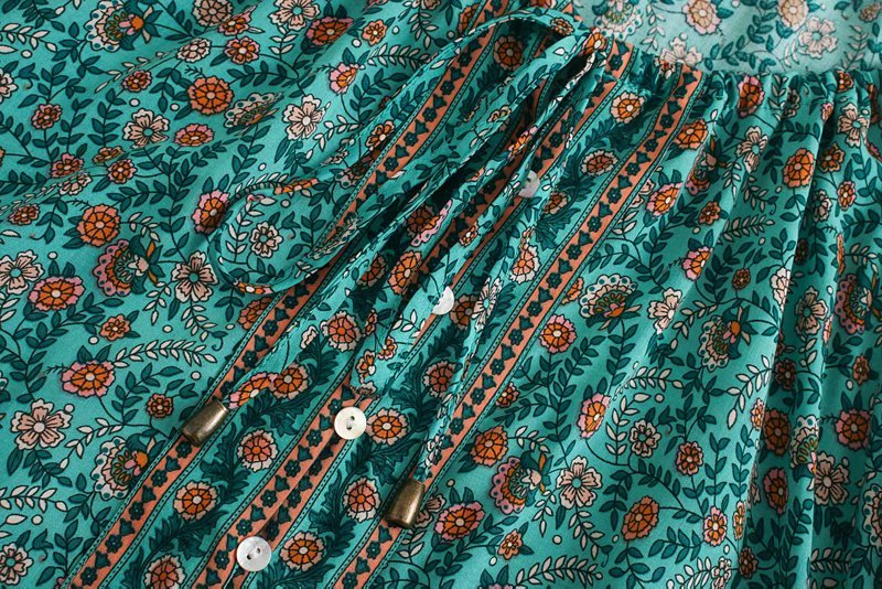 Casual Bohemian Styled Hippie Blouse Top | S-L | 2 Colours