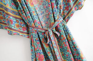 Women's Bohemian Lazy Dayz Kimono Bikini Cover Up | Various Colours | S-L