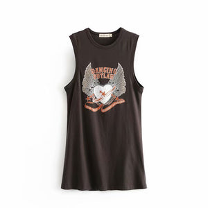Women's Festival Loose Camo Tank Top | Outlaws | S-L