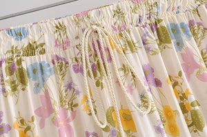 Cute Hippie Love Long Maxi Bohemian Skirt | High Waisted | S-XL