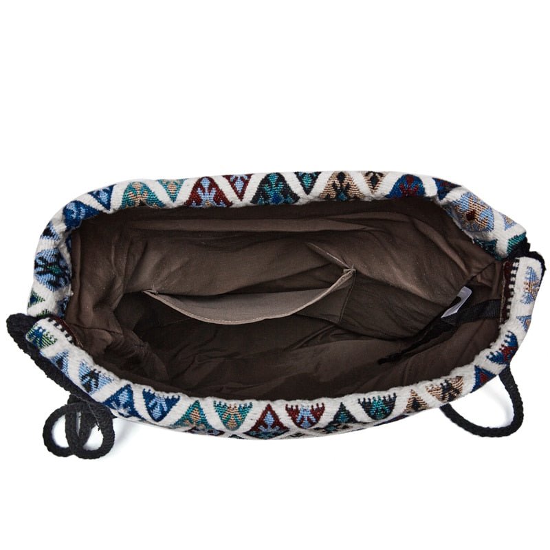 Cute Aztec Hippie Styled Draw String Bags - Various Designs