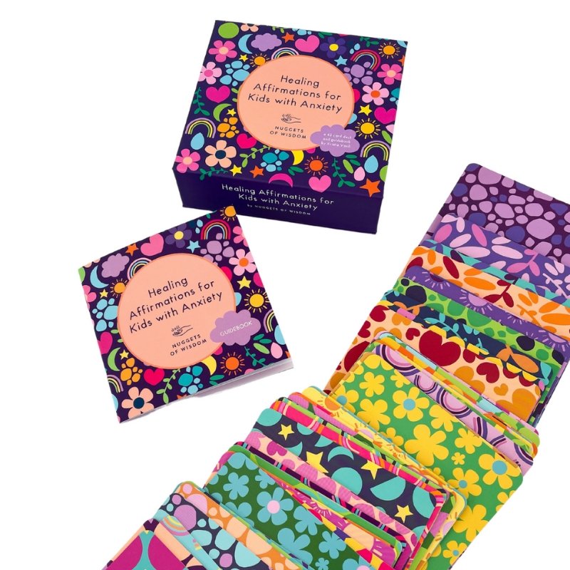 Healing Affirmations For Kids With Anxiety - 45 Card Deck