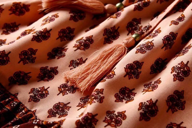 Hippie Skirt | Short Summer With Tassels | S-L | 2 Colours