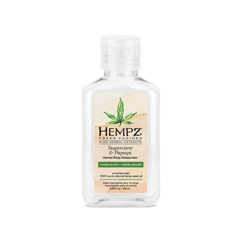 Hempz Sugarcane & Papaya Herbal Body Moisturizer - 66ml