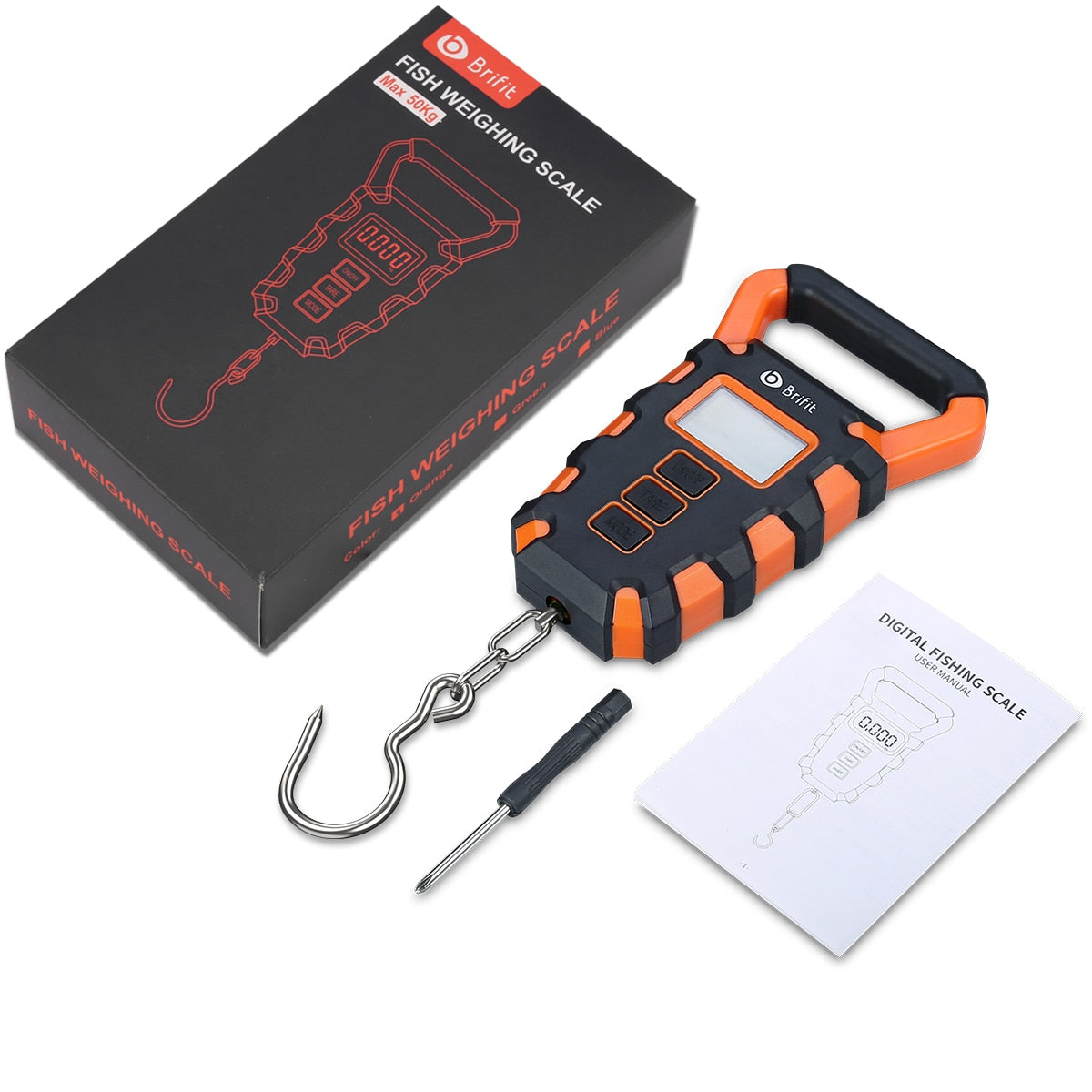 50KG Digital Hook Scale With Ruler