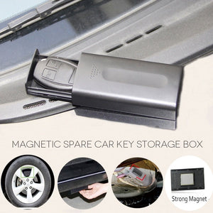 Black Magnetic Car Key Safe / Hidden Compartment
