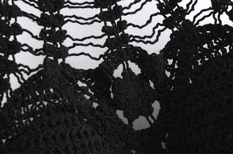 Hollowed Out Sleeveless Bohemian Crop Top Vest | Free Size | Various Colours