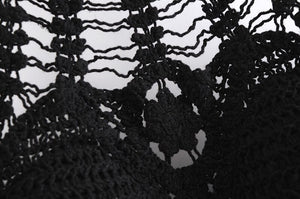 Hollowed Out Sleeveless Bohemian Crop Top Vest | Free Size | Various Colours