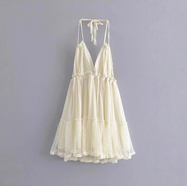 Hippie Beach Dress | V-Neck + Strapless | Various Colours | S-L