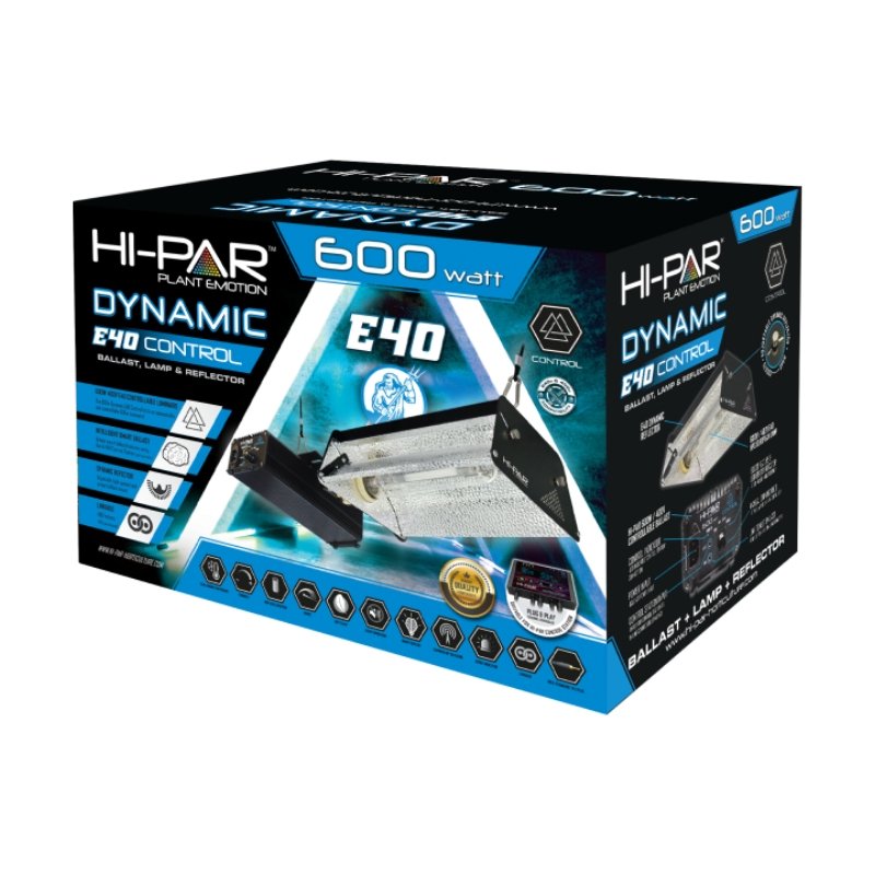 Hi-Par Dynamic E40 Control Kit - 600W