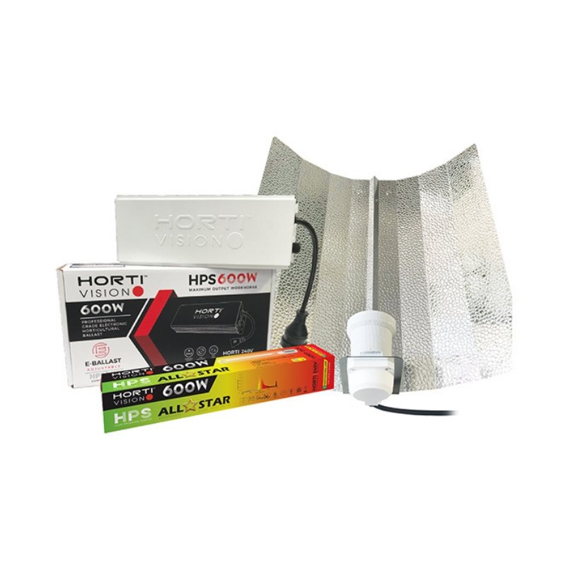 Hortivision Digital HPS Grow Light Kit - 600W