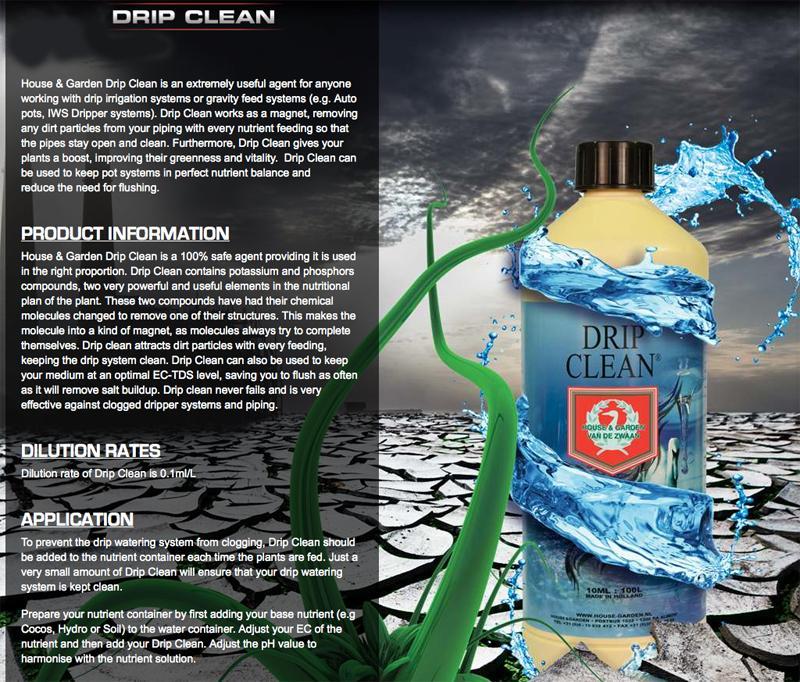 House & Garden Drip Clean - 500ml