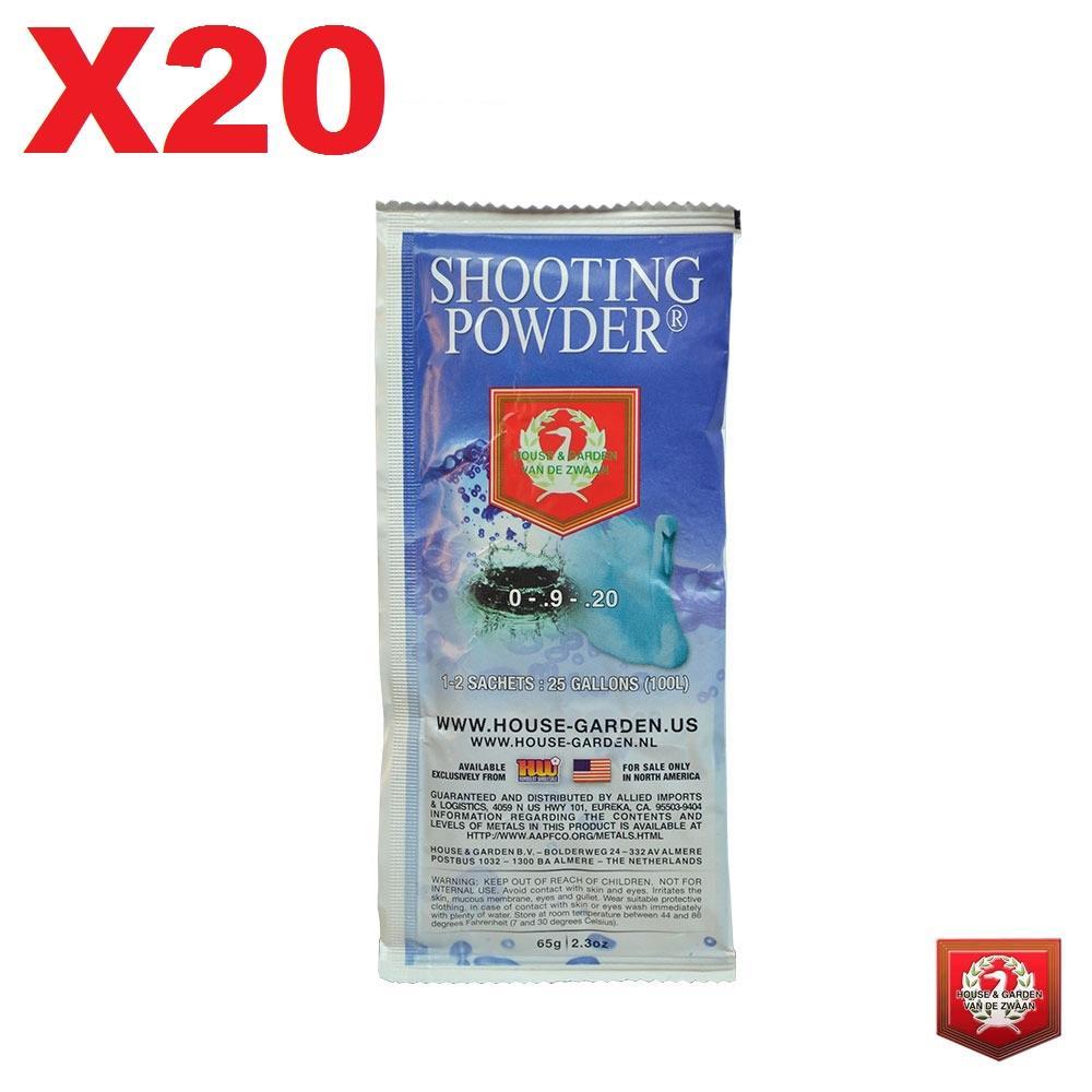 House & Garden Shooting Powder - 20 Pack