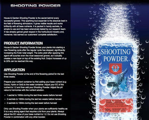 House & Garden Shooting Powder - Single Sachet