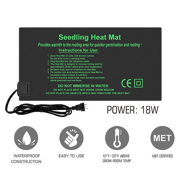 Hydroponic Propagation Heat Mat