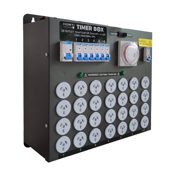 Hydroponic Timer Box - 24,000 Watts