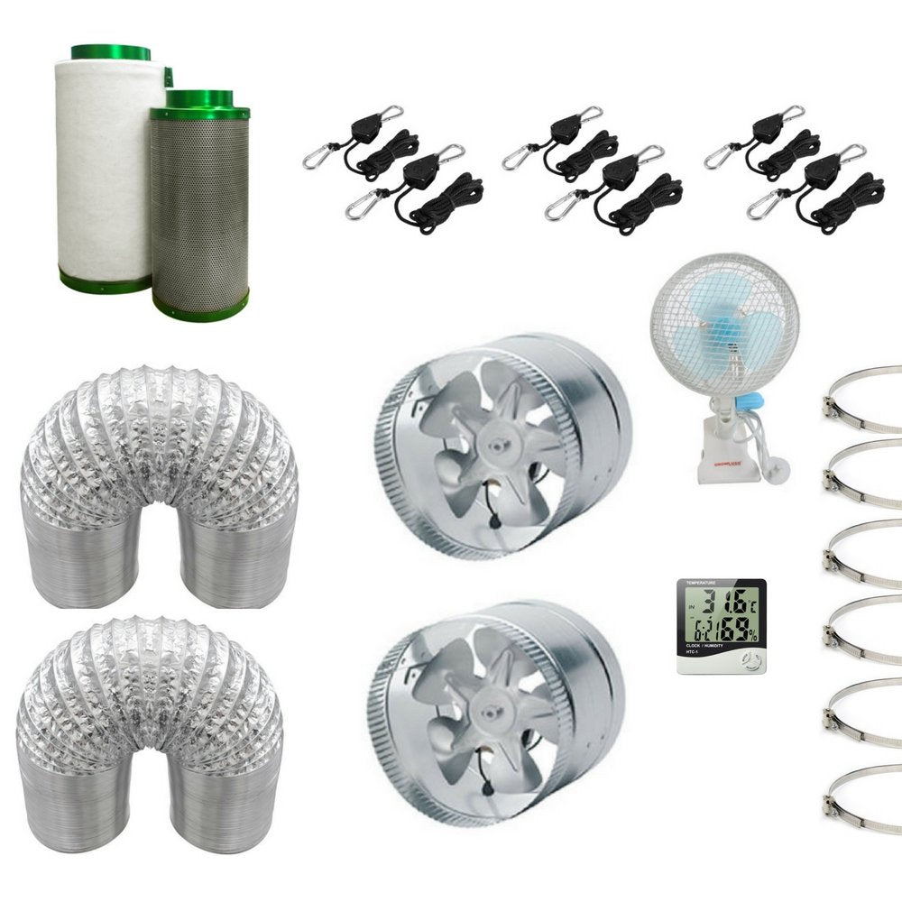 Hydroponic Grow Tent Ventilation Kit - 4 Inch