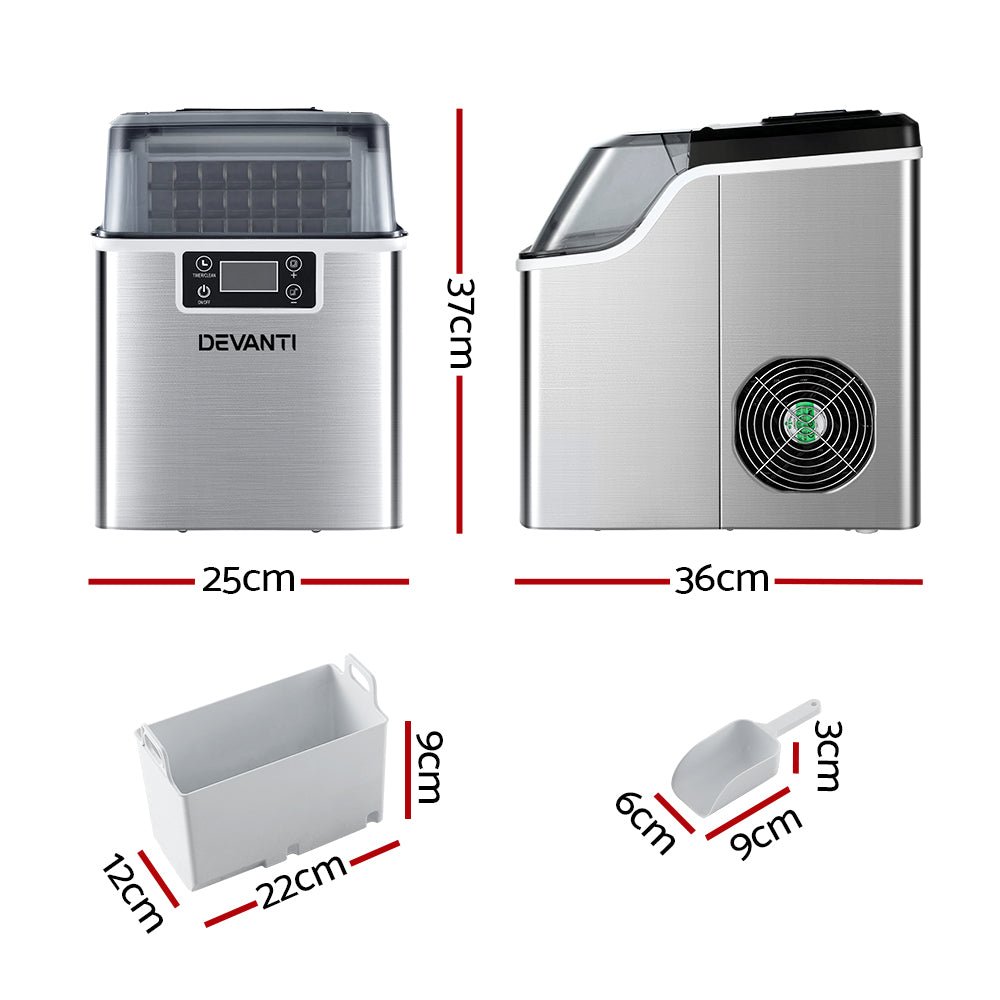 Commercial Portable Ice Maker | 3.2L Capacity