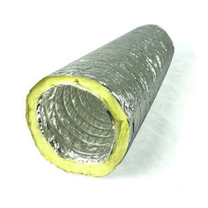 Insulated Flexible Acoustic Duct 10" X 6M - Multi-Layered