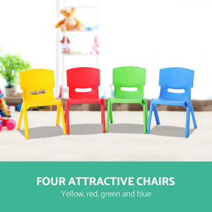 Keezi Set of 4 Kids Play Chairs