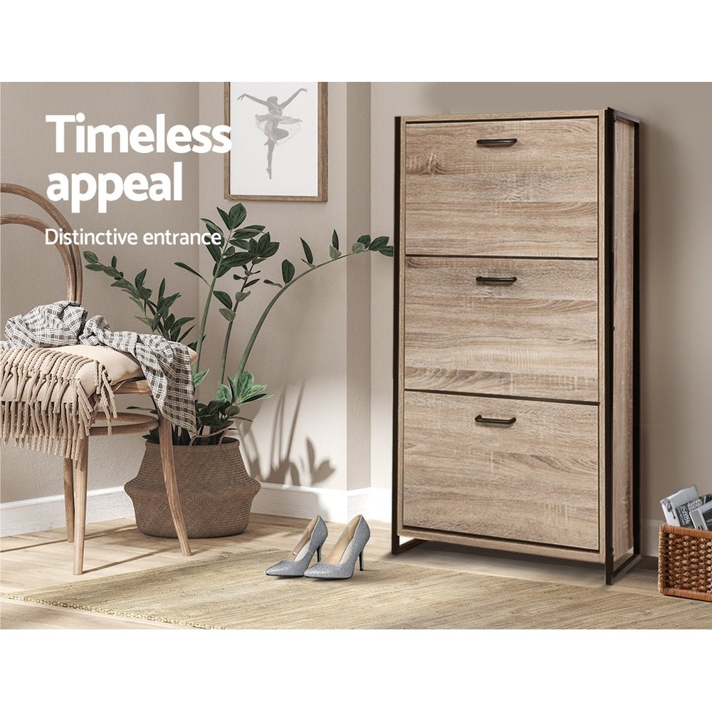 Wooden Storage Organiser Cupboard