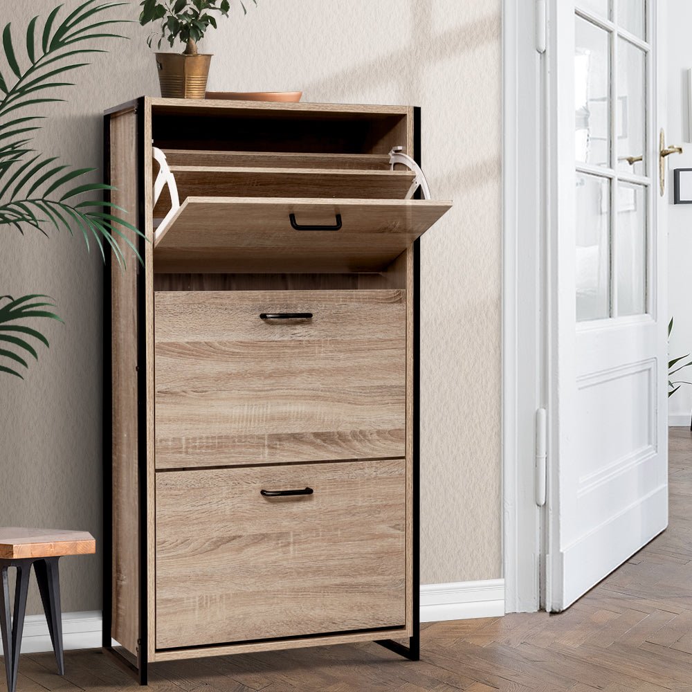 Wooden Storage Organiser Cupboard