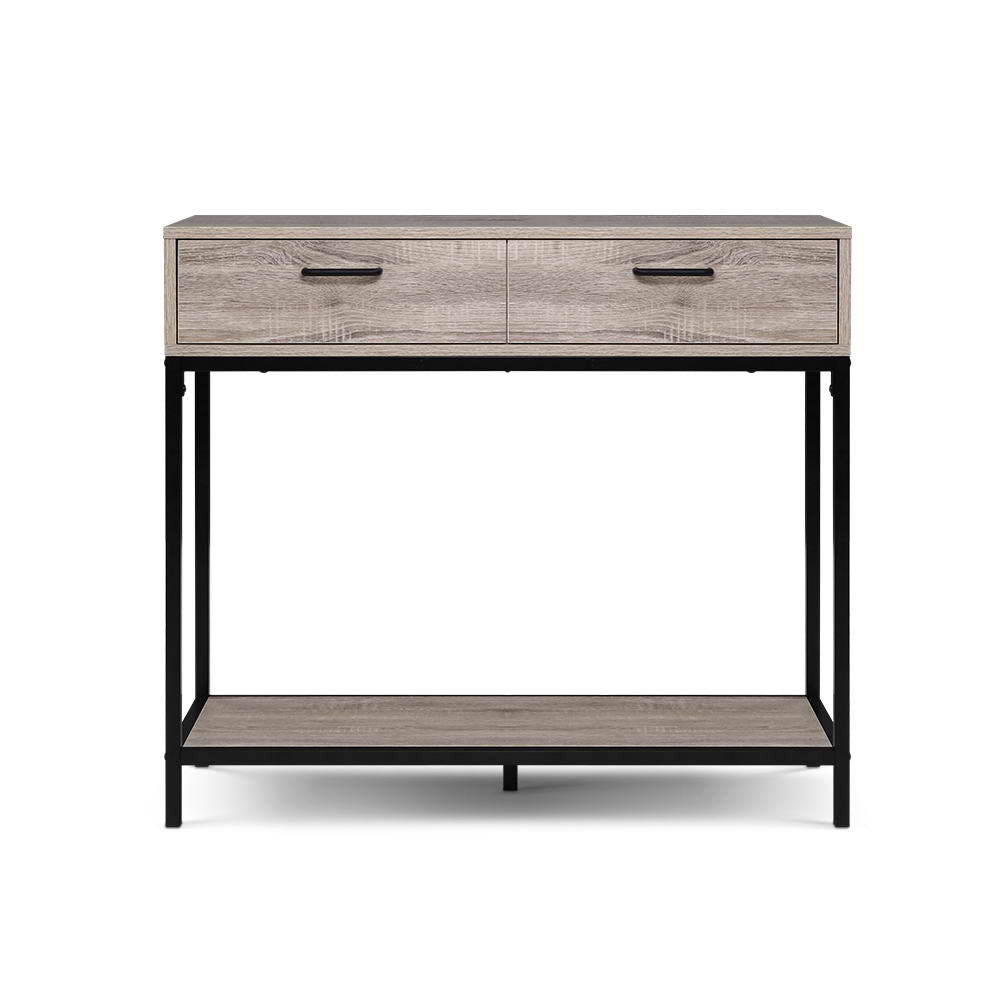 Oak Hallway Console / Display Table