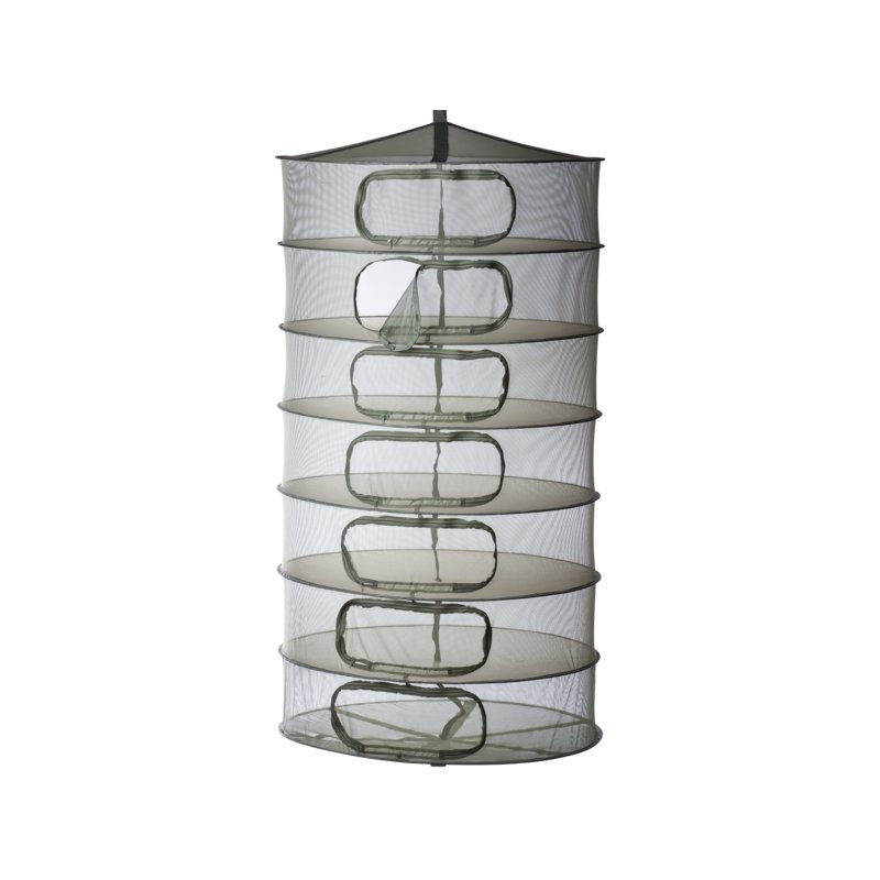 LC 8 Tier Closed Herb / Botanical Dry Rack - 24"