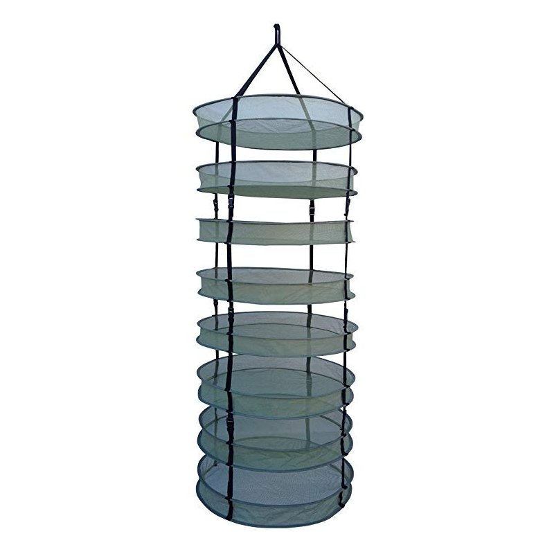 LC 8 Tier Open Herb / Botanical Dry Rack - 24"