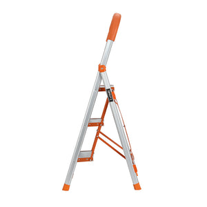 Giantz 3 Step Folding Ladder (Aluminium and Non-Slip)