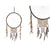 Large Traditional Indian Tribal Designed Dream Catcher