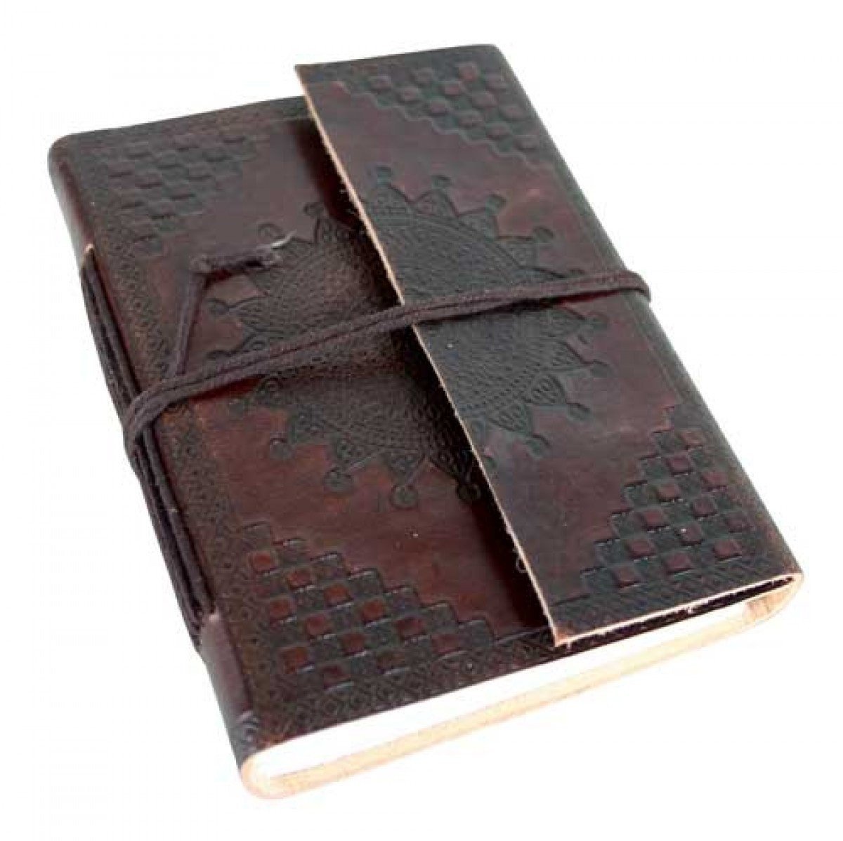 Leather Notebook With Star