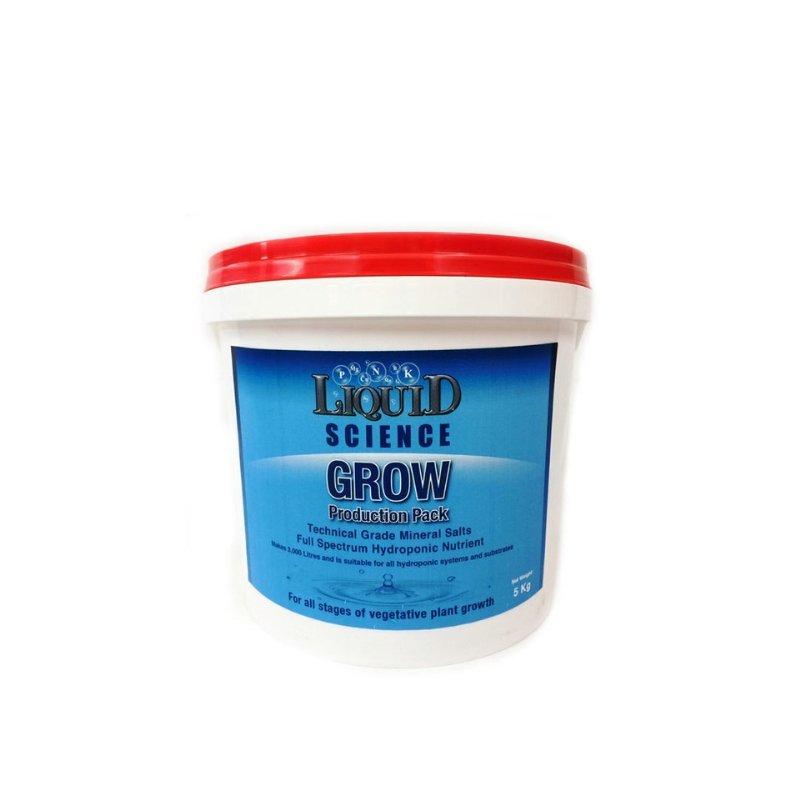 Liquid Science Grow A+B Powder Base Nutrient Pack