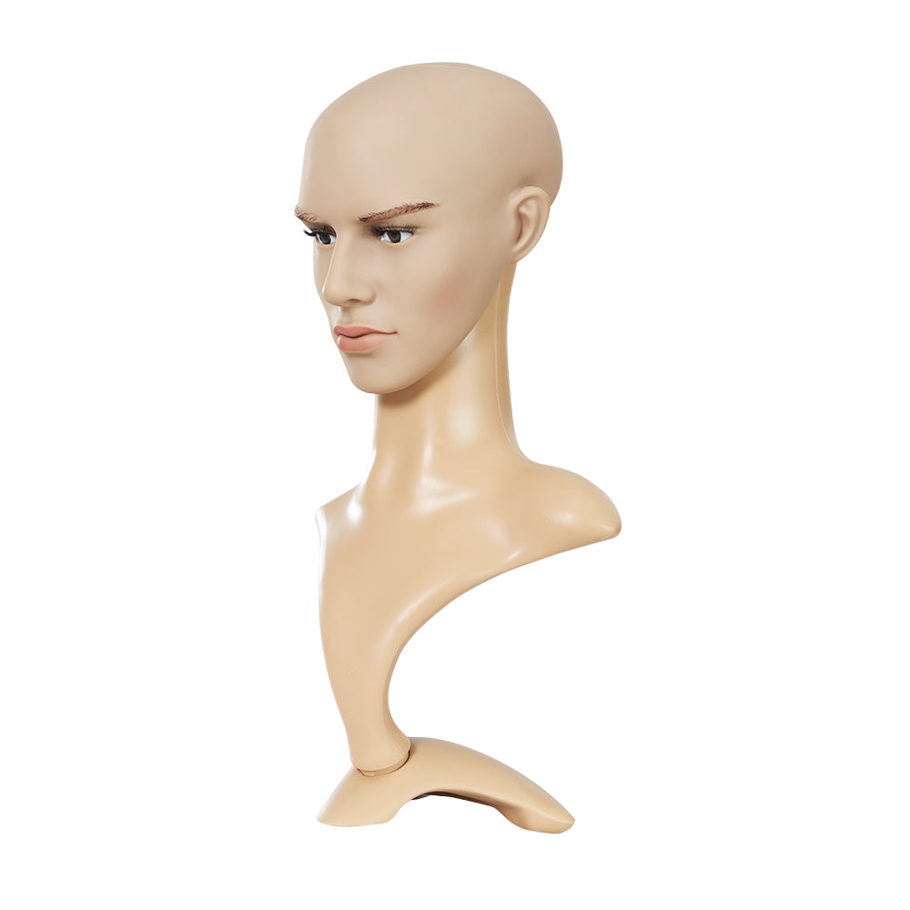 Embellir Male Mannequin Head | Professional Display Stand