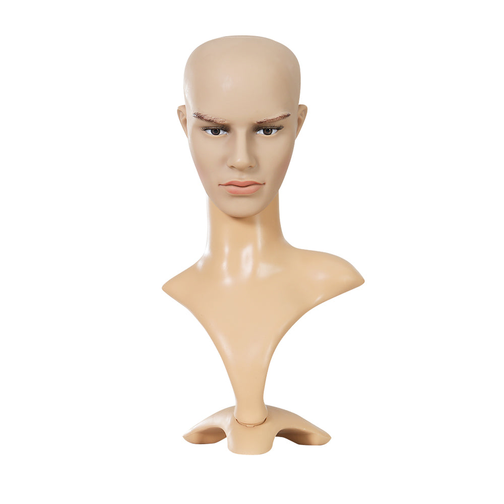 Embellir Male Mannequin Head | Professional Display Stand