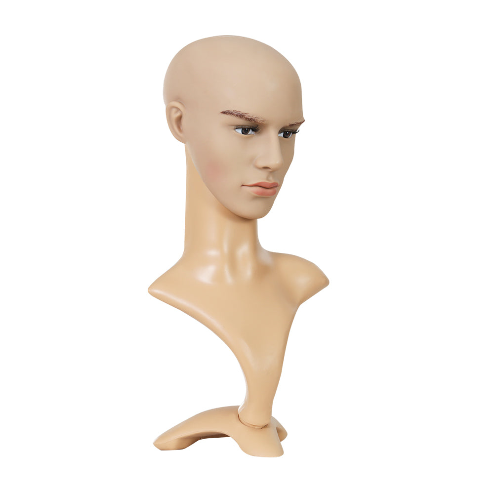 Embellir Male Mannequin Head | Professional Display Stand