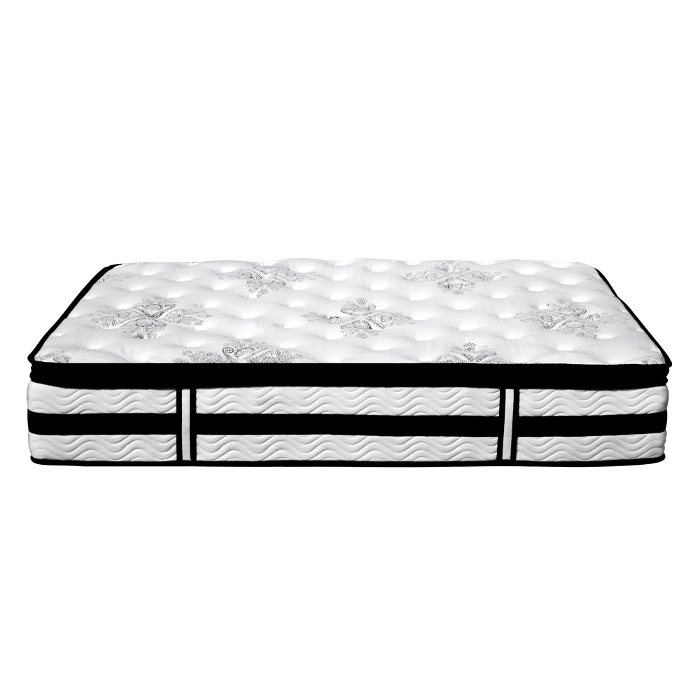 Giselle Bedding Super King Mattress | Euro Top Pocket Spring, Firm Foam - 34CM