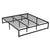 Artiss King Size Metal Bed Frame - Black | Modern Mattress Platform