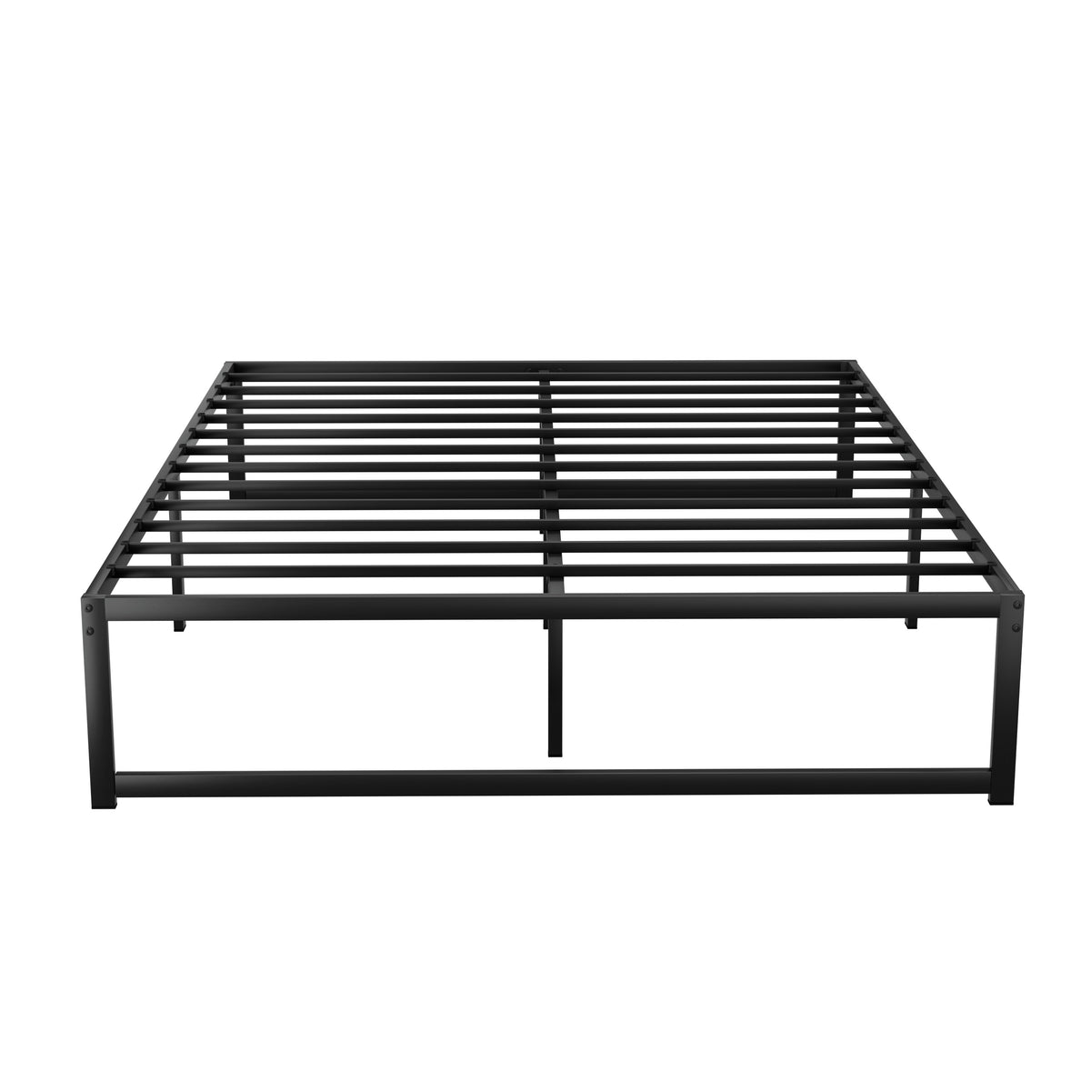 Queen Size Metal Bed Frame | Black TINO Platform by Artiss