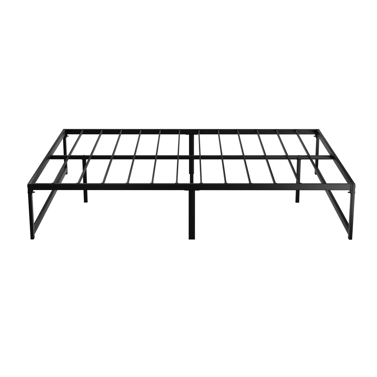 Queen Size Metal Bed Frame | Black TINO Platform by Artiss