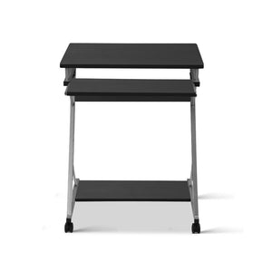 Pull Out Table Desk | Metal | Black