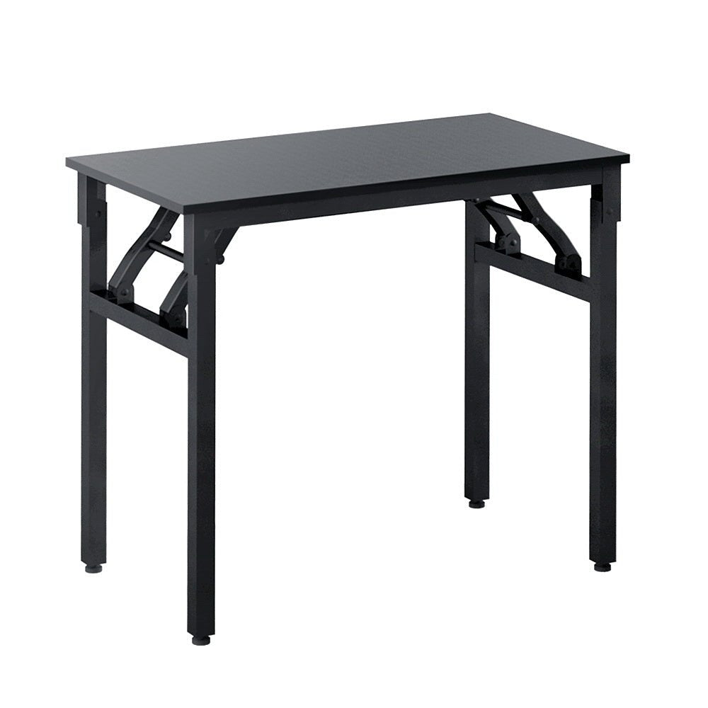 Artiss Computer Desk Laptop Table Bookshelf Desk Storage Rack Office Study Black