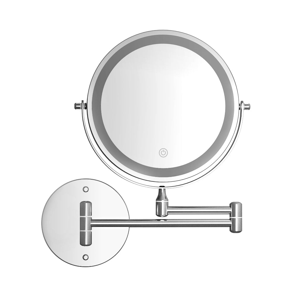 Embellir Extendable Makeup Mirror 10X Magnifying | Double-Sided Bathroom Mirror